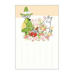 ポストカード 季節のムーミンはがき 春「お花畑」1枚入 F0292504
