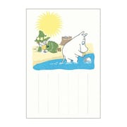 ポストカード 季節のムーミンはがき 夏「浜辺」1枚入 F0302501