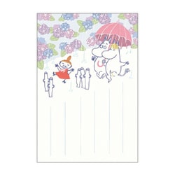 ポストカード 季節のムーミンはがき 夏「雨」1枚入 F0302511