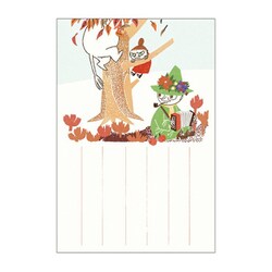 ポストカード 季節のムーミンはがき 秋「紅葉」1枚入 F0312501
