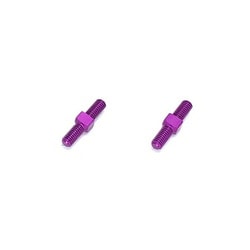 SGX-3015P A70-75 ジュラルミン ターンバックル M3×15mm パープル [ラジコン用パーツ]