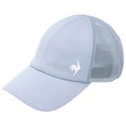 バックメッシュポニーテールキャップ レディース テニス 帽子 ブルー LN5SCP30L
