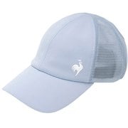 バックメッシュポニーテールキャップ レディース テニス 帽子 ブルー LN5SCP30L