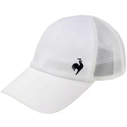 バックメッシュポニーテールキャップ レディース テニス 帽子 ホワイト LN5SCP30L