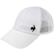 バックメッシュポニーテールキャップ レディース テニス 帽子 ホワイト LN5SCP30L