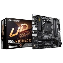 AMD Ryzen 5000シリーズプロセッサー対応 Socket AM4 Micro-ATX マザーボード B550M DS3H AC R2
