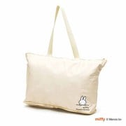 H0001 B261 [ミッフィー 折り畳み トートバッグ アイボリーフェイス]