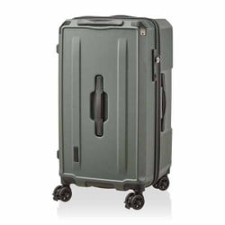 スクエア型 スーツケース ジッパータイプ 旅行日数目安：4～7泊 72L TSAロック搭載 ストッパー機能 ドリンクホルダー付き M マットオリーブ HPL2307-M