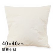 LT1800_40 [羽根中材 40×40cm 日本製 圧縮 フェザー]
