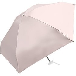 折りたたみ傘 晴雨兼用 UVコンパクト折 50cm 手開き 軽量スリム UVカット加工 耐風仕様 パウダーピンク 945-003