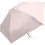折りたたみ傘 晴雨兼用 UVコンパクト折 50cm 手開き 軽量スリム UVカット加工 耐風仕様 パウダーピンク 945-003