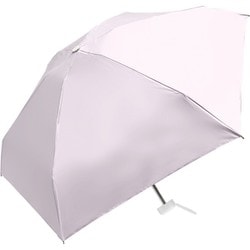 折りたたみ傘 晴雨兼用 UVコンパクト折 50cm 手開き 軽量スリム UVカット加工 耐風仕様 ラベンダー 945-003