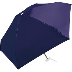 折りたたみ傘 晴雨兼用 UVコンパクト折 50cm 手開き 軽量スリム UVカット加工 耐風仕様 ネイビー 945-003