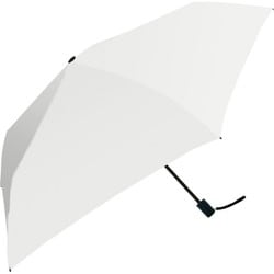 折りたたみ傘 晴雨兼用 UVオールウェザー自動開閉折 50cm 自動開閉 軽量スリム UVカット加工 耐風仕様 アイボリー 945-005