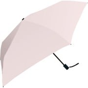 折りたたみ傘 晴雨兼用 UVオールウェザー自動開閉折 50cm 自動開閉 軽量スリム UVカット加工 耐風仕様 パウダーピンク 945-005