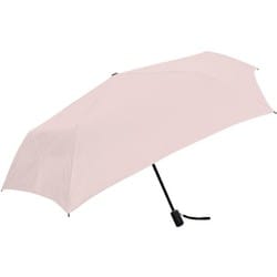 折りたたみ傘 ファストシャット折 55cm 手開き シェイプメモリー加工 ピンクベージュ 825-023