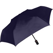 折りたたみ傘 晴雨兼用 UVカラーグラス自動開閉折 60cm 自動開閉 耐風仕様 UVカット加工 ネイビー 425-040