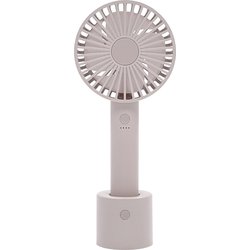 WINSY USB充電式オートスイングファン スモークピンク 30906