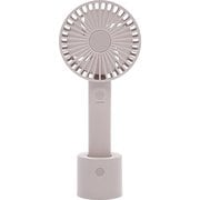 WINSY USB充電式オートスイングファン スモークピンク 30906