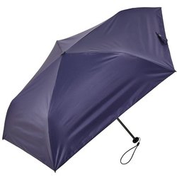日傘 折りたたみ傘 晴雨兼用 超軽量カーボン 5本骨 親骨50cm airy 手開き式 一級遮光 カーボンファイバー骨 クラシック ネイビー MEX-05320PI-navy02