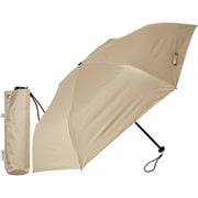 超軽量カーボン日傘 50cm 6本骨 クラシック ベージュ MEX50BC-063PI-beige