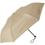 超軽量カーボン日傘 50cm 6本骨 クラシック ベージュ MEX50BC-063PI-beige