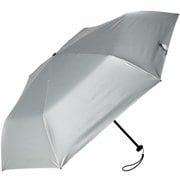 超軽量カーボン日傘 50cm 6本骨 クラシック シルバー MEX50BC-063PI-silver