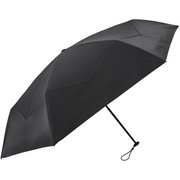 超軽量形状安定カーボン日傘 55cm 6本骨 ブラック MEX55XT-063PI-black