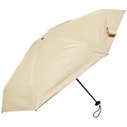 5段式日傘 50cm 6本骨 ベージュ M50BC-065RPI-beige