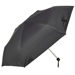 日傘 ペンシル傘 pensol 晴雨兼用 50cm 手開き式 一級遮光 撥水度5級 UVカット加工 グラスファイバー骨 ブラック M50BC-063PPI-black