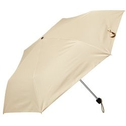 日傘 ペンシル傘 pensol 晴雨兼用 50cm 手開き式 一級遮光 撥水度5級 UVカット加工 グラスファイバー骨 ベージュ M50BC-063PPI-beige