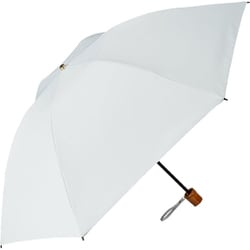 逆さ日傘 折りたたみ傘 50cm 手開き式 一級遮光 シルキーラックス クラシック オフ S010-M55O-off