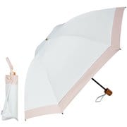 逆さ日傘 シルキーラックス バイカラー オフ×ピンク S011-M55O-off-pink