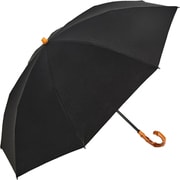2段式50cm8本骨日傘 シルキーラックス クラシック ブラック S210-M50O-black