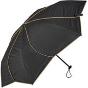 超軽量カーボン日傘 花びらデザイン ブラック MEX55HB-063PI-black-beige