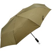 自動開閉 65cm 8本骨 雨傘 形状安定 カーキ A65XT-083UI-khaki