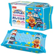 A00323 [アンパンマン 純水99％ おしりふき デコボコ 厚手シート （60枚入×3個） 日本製]