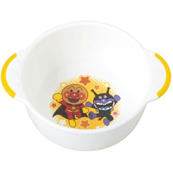 アンパンマン 小鉢 （14×11×5cm） 電子レンジ 食洗機 煮沸消毒 OK すべり止め付 A00298