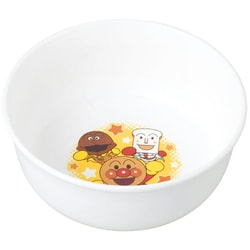 アンパンマン どんぶり （14×14×6cm） 電子レンジ 食洗機 煮沸消毒 OK すべり止め付 A00301