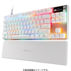 Apex Pro TKL Gen 3 White JP ゲーミングキーボード 日本語配列 ホワイト 64903