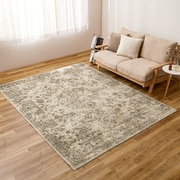 ベルギー製 モケットラグ ロイヤルパレス ビオレッタ 135×195cm ベージュ