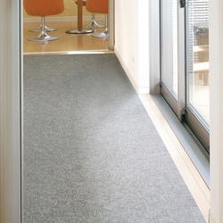 廊下カーペット ロングマット 滑りにくい フリーカット ピタロ 90×600cm グレー
