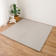 置くだけファブリック置き畳 ボーナ 同色9枚組 82×82×2.5cm グレー