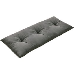 綿のふっくら座布団 ロング 60×120cm グレー