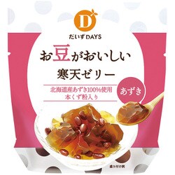 お豆がおいしい寒天ゼリー・あずき 110g