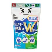 C01406 [激落ちくん 無添加 洗剤 セスキ + 酵素 粉末 500g 皮脂汚れ 血液 キッチン 油汚れ 日本製]