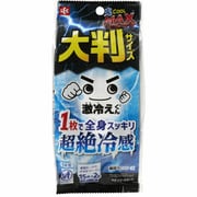 激冷えくん ボディクールシート 超絶冷感 鬼クール MAX (15枚入×2個) 大判サイズ ミントの香り 日本製 C01394