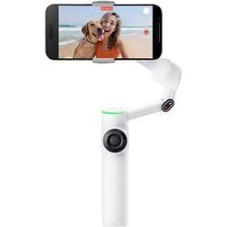 Insta360 Flow 2 Pro AIトラッカーキット 高精度トラッキング 360度無限パントラッキング 3軸手ブレ補正 サミット・ホワイト CINSABQB-FLOW225