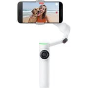 Insta360 Flow 2 Pro AIトラッカーキット 高精度トラッキング 360度無限パントラッキング 3軸手ブレ補正 サミット・ホワイト CINSABQB-FLOW225