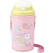 水筒 450ml ストロー付き水筒 保冷タイプ すみっコぐらし SC-450S